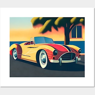 Vintage Sports Car - 1940 Posters and Art